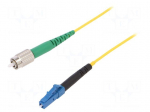 Fiber patch cord | FC/APC,LC/UPC | 1m | Optical fiber: 9/125um