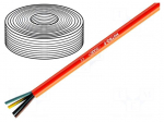Wire | H07BQ-F,OLFLEX&reg; 550 P | 2x1,5mm2 | unshielded | 450/700V | PUR
