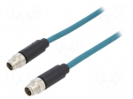 Cable: for sensors/automation | PIN: 8 | male | X code-ProfiNET | IP67
