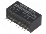 Converter: DC/DC | 6W | Uin: 18&divide;75V | 5VDC | Iout: 0&divide;1200mA | SIP8 | 4.8g