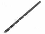 Drill bit | for metal | &Oslash;: 5.8mm | L: 139mm | high speed steel