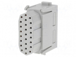 Connector: HDC | module | female | 4A | 50V | Han-Modular&reg; | PIN: 25