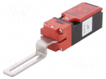 Safety switch: hinged | XCSPL | NC x2 | IP67 | -25&divide;70&deg;C | red | plastic