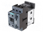 Contactor: 3-pole | NO x3 | Auxiliary contacts: NO + NC | 24VAC | 25A