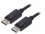 Cable | DisplayPort plug,both sides | 5K,HBR3,UHD 2880p | 1.5m