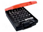 Tools set: screwdriver bits | plastic cassette | Holder: C6,3mm