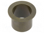 Bearing: sleeve bearing | with flange | &Oslash;out: 18mm | &Oslash;int: 16mm