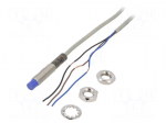 Sensor: inductive | OUT: PNP / NC | 0&divide;4mm | 10&divide;30VDC | M8 | 2m | IP67