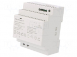 Power supply: switching | for DIN rail | 85W | 12VDC | 7.1A | IP20 | 85%