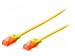 Patch cord | U/UTP | Cat: 5e | RJ45 plug,both sides | stranded | CCA