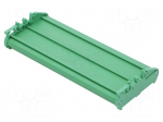 Enclosure base | UL94V-0 | for DIN rail mounting | X: 400mm | Y: 72mm