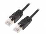 Patch cord | S/FTP | Cat 6 | RJ45 plug,both sides | stranded | Cu | 3m