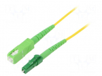 Fiber patch cord | OS2 | LC/APC,SC/APC | 3m | 9/125um | LSZH | green