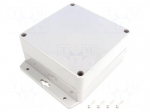 Enclosure: multipurpose | X: 120mm | Y: 120mm | Z: 60mm | ABS | dark grey