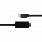 Cable DELTACO miniDisplayPort to HDMI, 4K UHD, 3m, black / R00110021