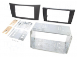 Radio frame | Mercedes | 2 DIN | black