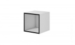 Cama open cabinet ROCO RO6 37/37/39 white/black