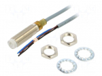 Sensor: inductive | OUT: PNP / NO | 0&divide;10mm | 10&divide;36VDC | M12 | 2m | IP67