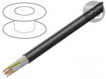 Wire | YKSY | 19G1mm2 | unshielded | 600V,1kV | Cu | wire | black