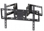 Gembird | Full-motion wall mount | Fixed | 37-80 " | Maximum weight (capacity) 60 kg | Black