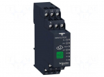 Voltage monitoring relay | for DIN rail mounting | DPDT | IP20