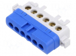 Splice terminal: distribution block | 76A | 400V | screw terminal