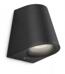 PHILIPS Virga wall lantern black 1x3W SELV gaismeklis