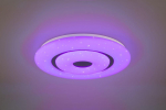 Trio Lighting WiZ Rana LED ceiling lamp 50 cm white/black RGBW lampa