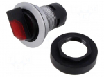 Switch: rotary | 22mm | Stabl.pos: 1 | depending on the holder | IP65