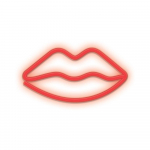 Forever Light FLNEO8 LIPS Neon LED Sighboard