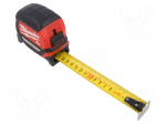 Measuring tape | L: 8m | Width: 27mm | magnetic | measure