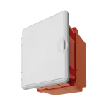 Box for grounding connector, gray cover Kaste zemejuma pievienojumam 180x150x83-145mm