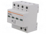 Surge arrester | Type 1+2 | Poles: 4 | In 8/20us: 20kA | 320VAC | IP20