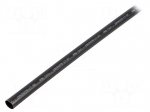 Heat shrink sleeve | glued | 3: 1 | 25mm | L: 1200mm | black | RMW