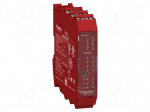 Automation module: safety controller | 24VDC | IN: 8 | OUT: 2 | XPSMC