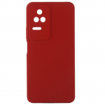 Back panel cover Evelatus Xiaomi POCO F4 Premium Soft Touch Silicone Case Red