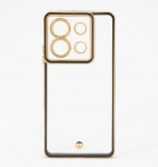 Back panel cover iLike Xiaomi Poco X6 TPU+PC With Camera Protective Transparent Black