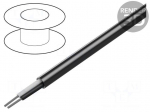Wire | 1x2x18AWG | stranded | Cu | unshielded | Insulation: PVC | chrome