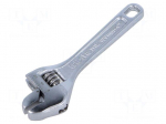 Wrench: adjustable | Jaw capacity: 15mm | Overall len: 100mm