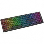 Ducky Zero 6108 Classic Black Wireless Gaming Keyboard - MX2A Speed-Silver (US)