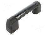 Holder | technopolymer PA | black | H: 65mm | L: 212.5mm | W: 65mm | handle