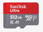 Other Computer Accessory SANDISK BY WESTERN DIGITAL  MEMORY MICRO SDXC 512GB UHS-I/W/A SDSQUAC-512G-GN6MA SANDISK