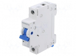 Circuit breaker | 230/400VAC | Inom: 63A | Poles: 1 | Charact: B | 6kA