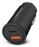 Esperanza EZC111K mobile device charger Smartphone, Tablet Black USB Fast charging Auto
