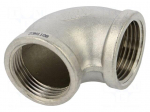Threaded fitting | angled 90&deg; | max.10bar