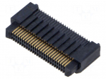 Connector: PCB to PCB | socket | male | PIN: 50 | ERM8 | vertical | 1.4A