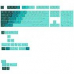 Glorious GPBT Gradient Keycaps, ANSI Layout (US), PBT, Dye-Sub - RainforestGlorious GPBT Gradient Keycaps - Rainforest - US - Retail