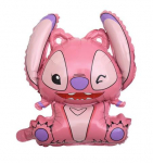Riff 52x50cm Folio Balloon Lilo & Stitch Pink