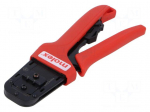 Tool: for crimping | 26AWG&divide;22AWG | terminals