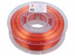 Filament: PLA Rainbow | 1.75mm | silk fire | 185&divide;225&deg;C | 350g